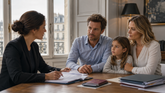 Avocat droit familial international Paris