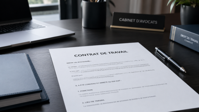 contrat de travail contrat de travail